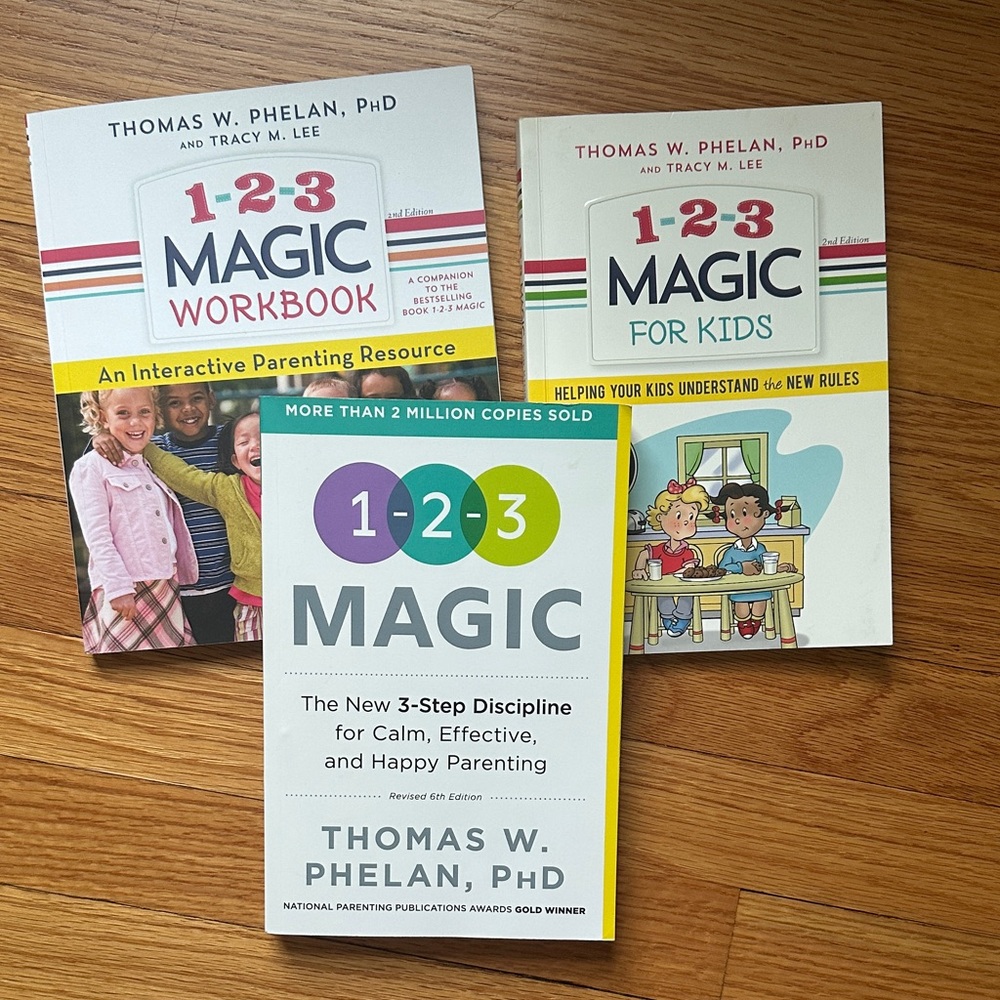 1-2-3 Magic Parenting Book Set